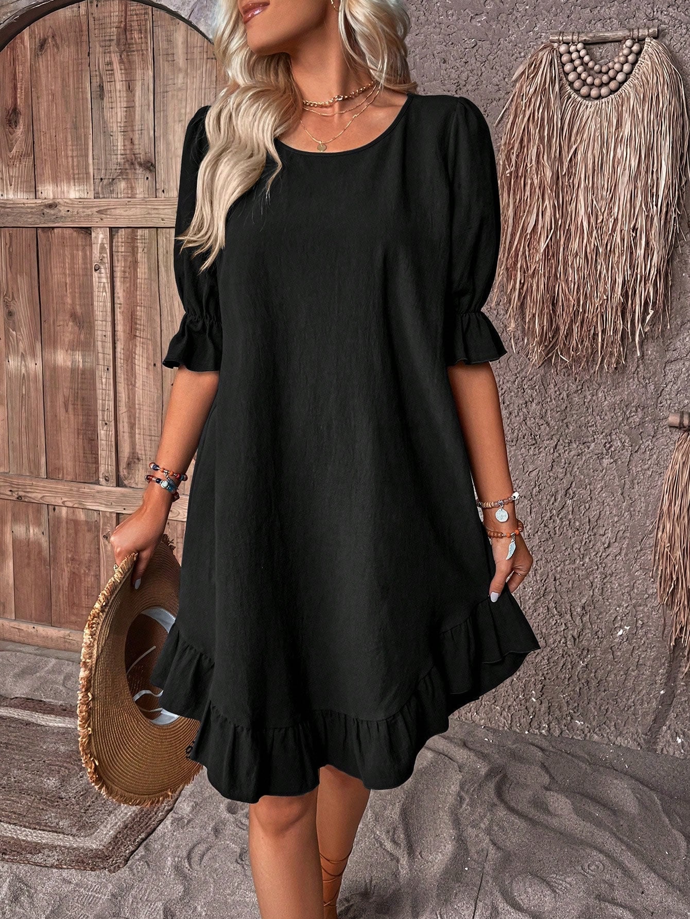 Lynor™ | Flowy Summer Dress with a Flattering Silhouette