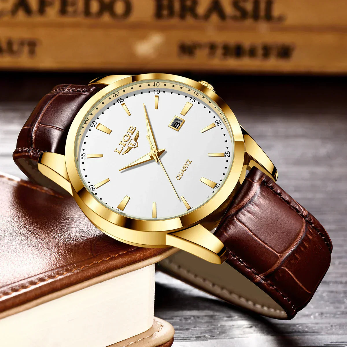 Lynor™ | Military Leather Watch