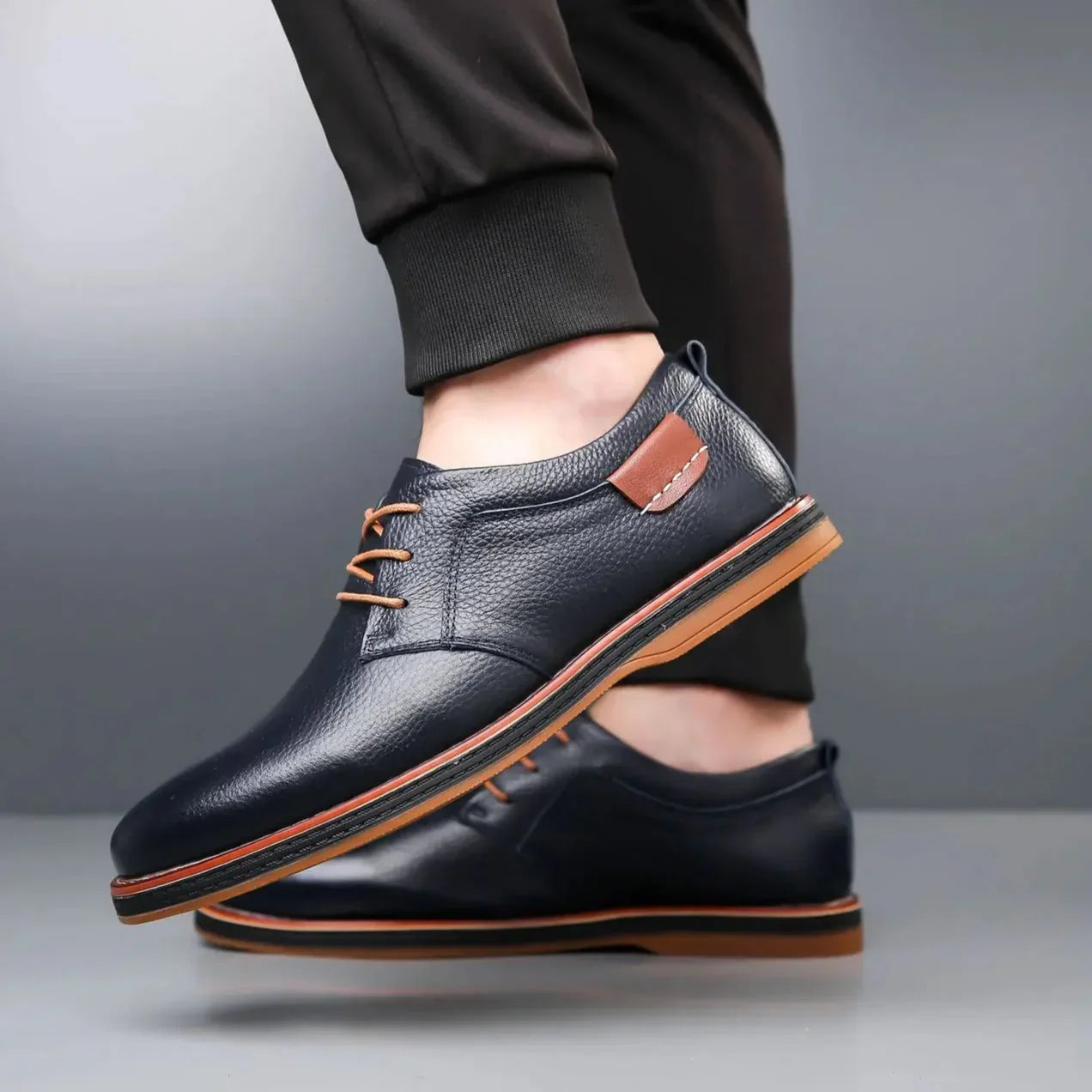 Lynor™ | Men’s Signature Leather Shoes