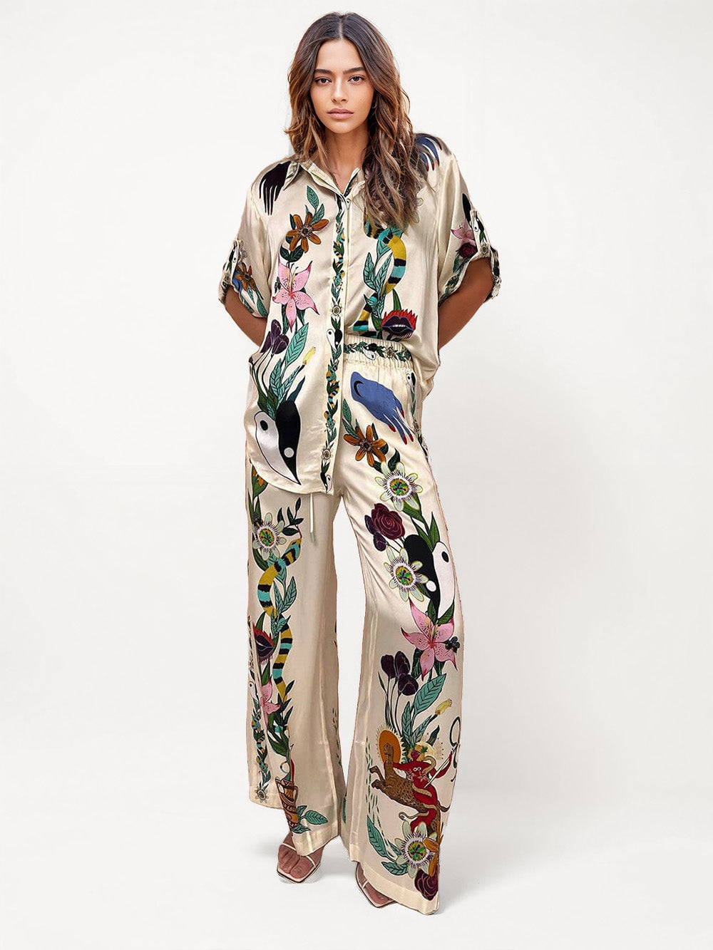 Lynor™ | Sophisticated Satin Co-Ord Set
