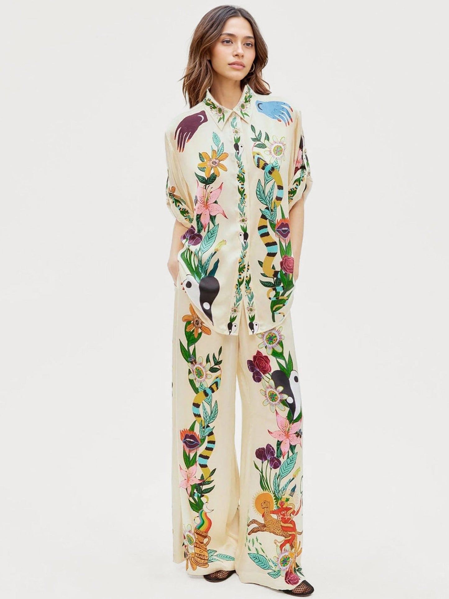 Lynor™ | Sophisticated Satin Co-Ord Set