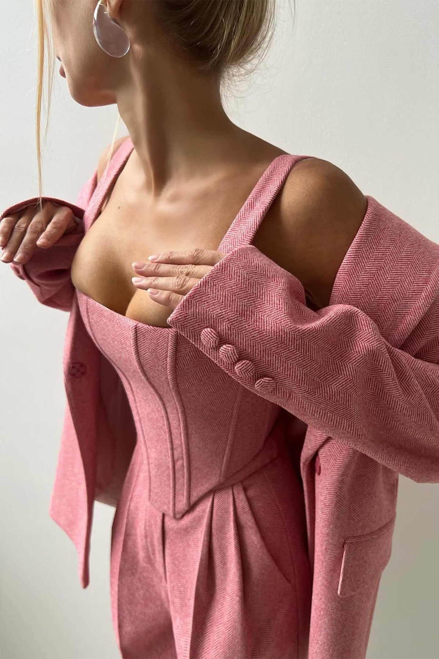 Lynor™ | Women’s Double-Breasted Blazer 3-Piece Set