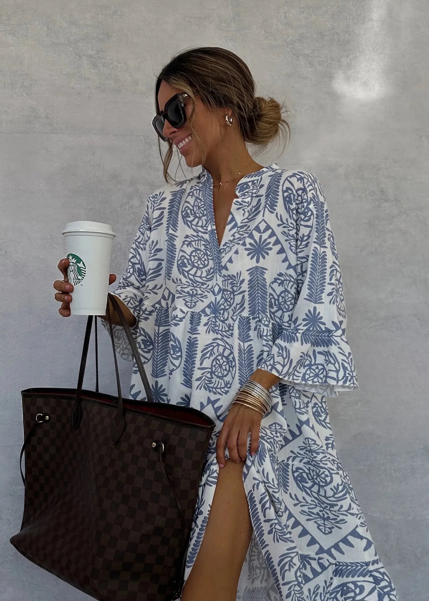 Lynor™ | Casual Loose Fit Dress – Stylish Comfort with a Relaxed Silhouette