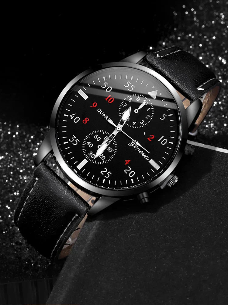 Lynor™ | 4-Piece Set with Fashion Watch and Bracelets