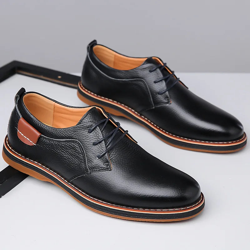 Lynor™ | Men’s Signature Leather Shoes