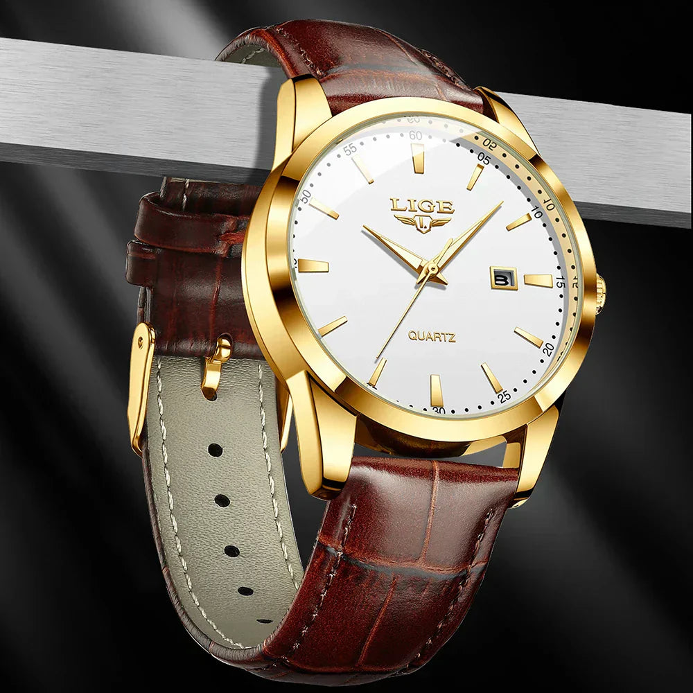 Lynor™ | Military Leather Watch