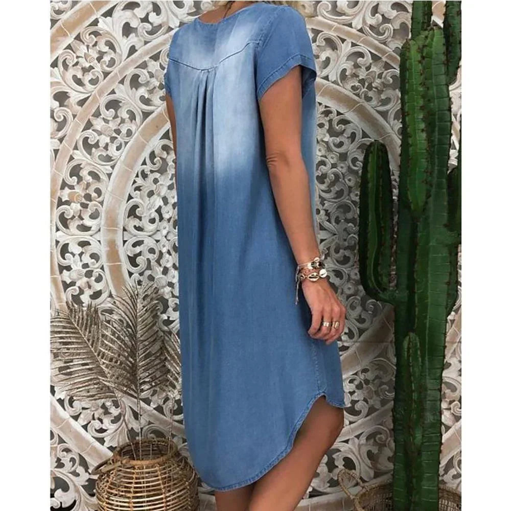 Lynor™ | Relaxed Denim Summer Dress
