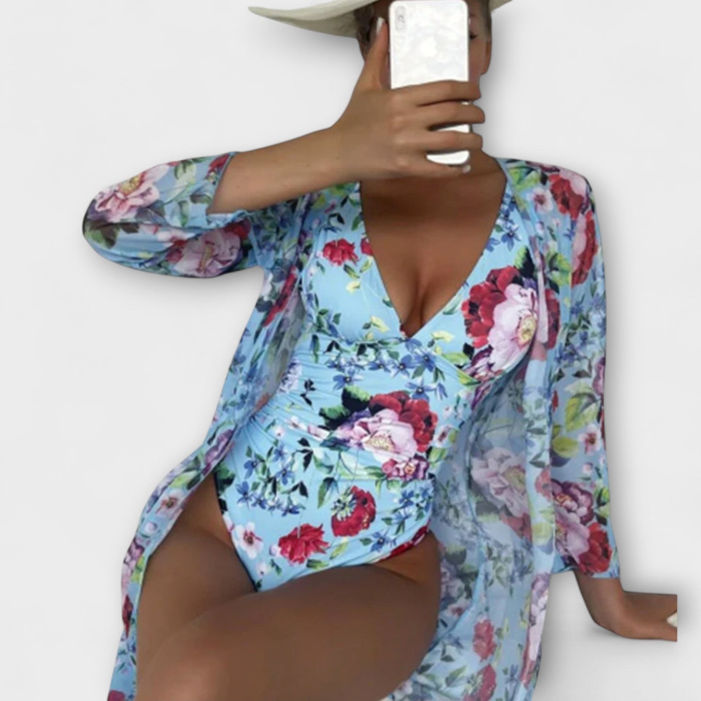 Lynor™ | Clémence – Trendy & Flattering One-Piece Swimsuit