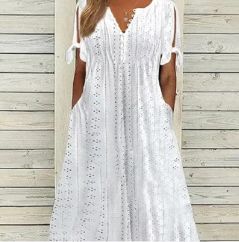 Lynor™ SoftBloom Dress – Gentle Elegance & Flowing Comfort