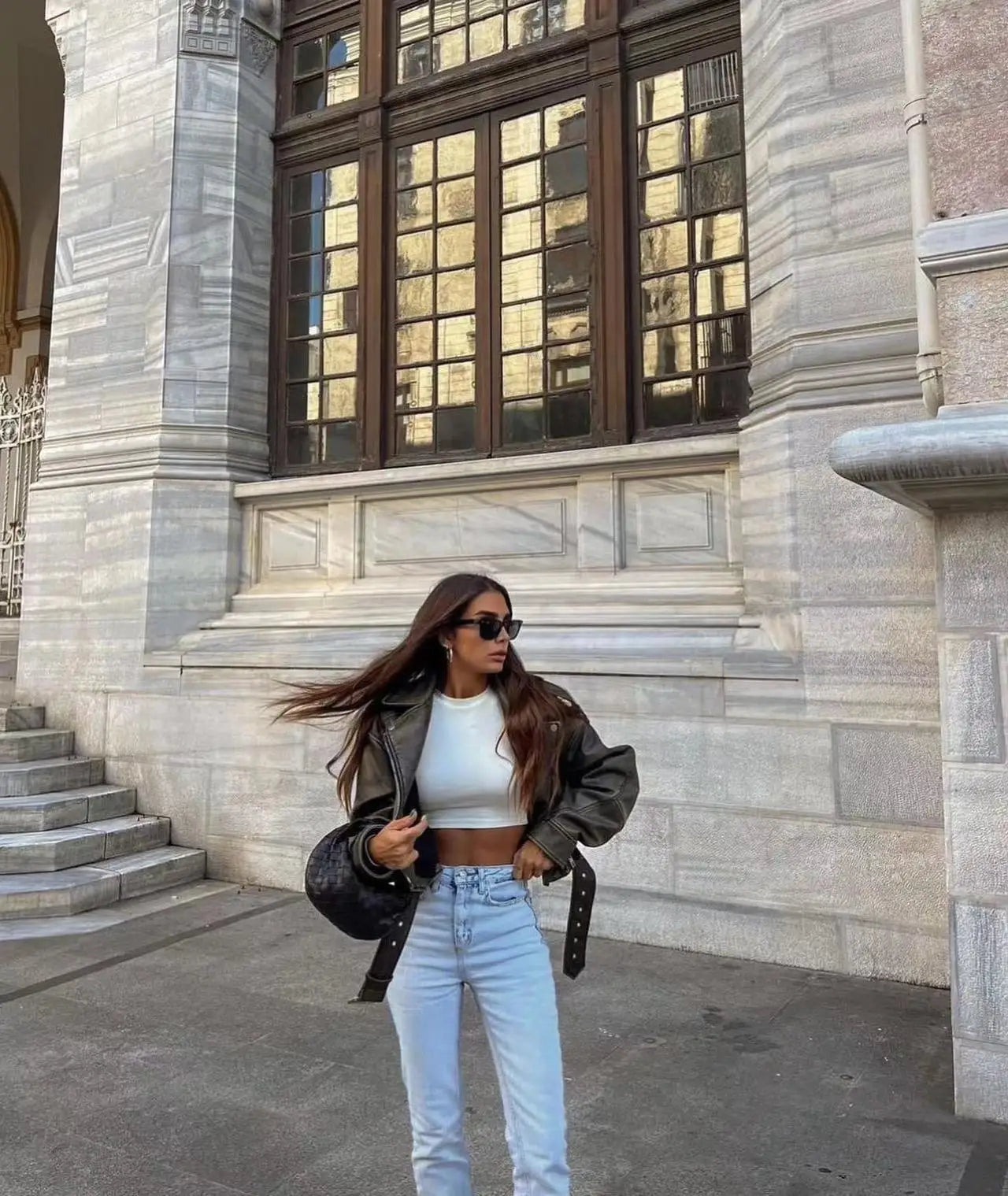 Lynor™ | Fashionable leather jacket