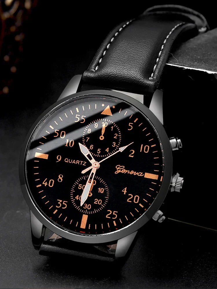 Lynor™ | 4-Piece Set with Fashion Watch and Bracelets