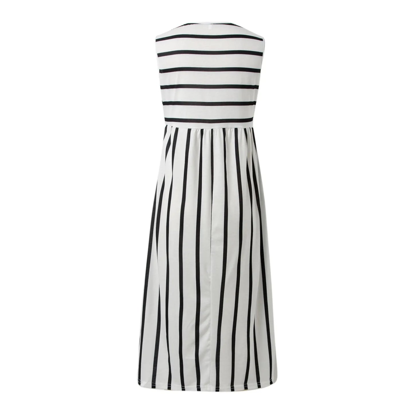 Lynor™ | Striped Casual Maxi Dress with Pockets for Effortless Everyday Style