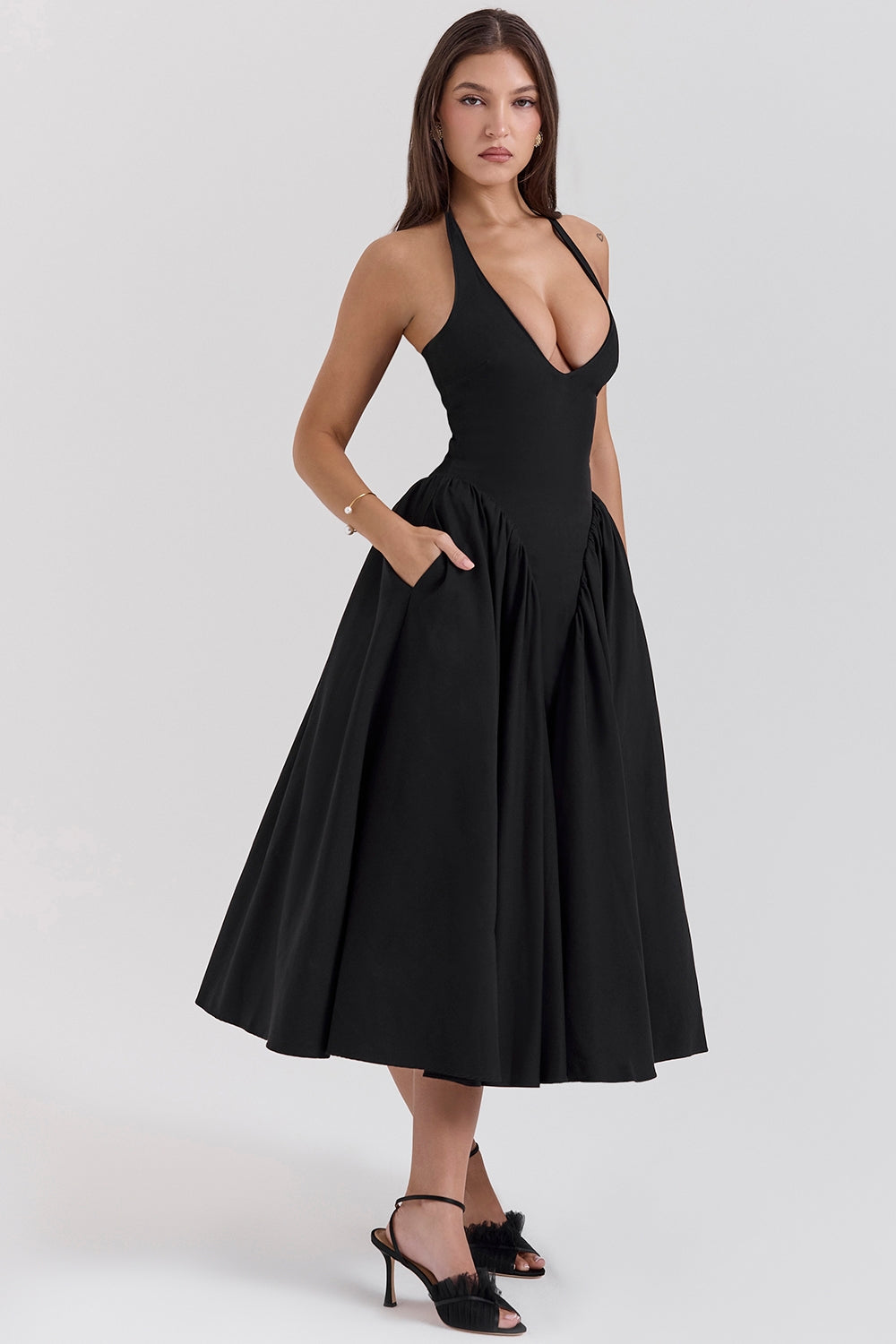 Lynor™ | Elegant Midi Dress
