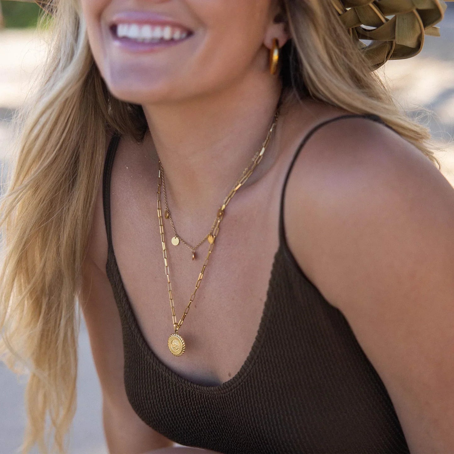 Lynor™ | Funky Buddha Necklace – Playful 18K Gold with Spiritual Flair