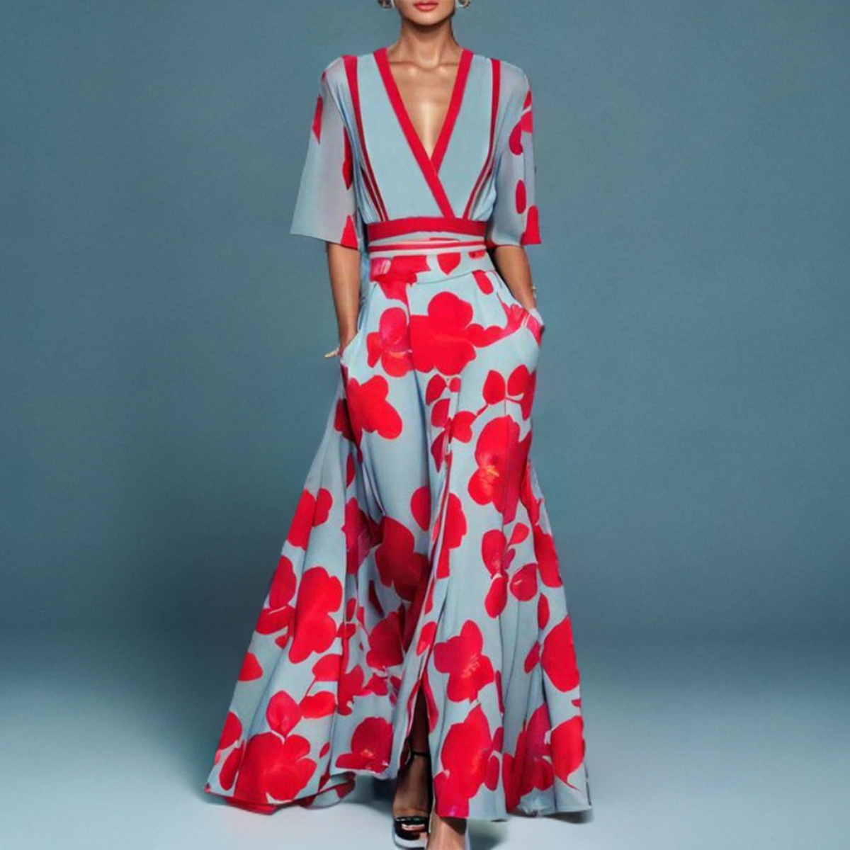 Lynor™ | Pretty Floral Print Dress