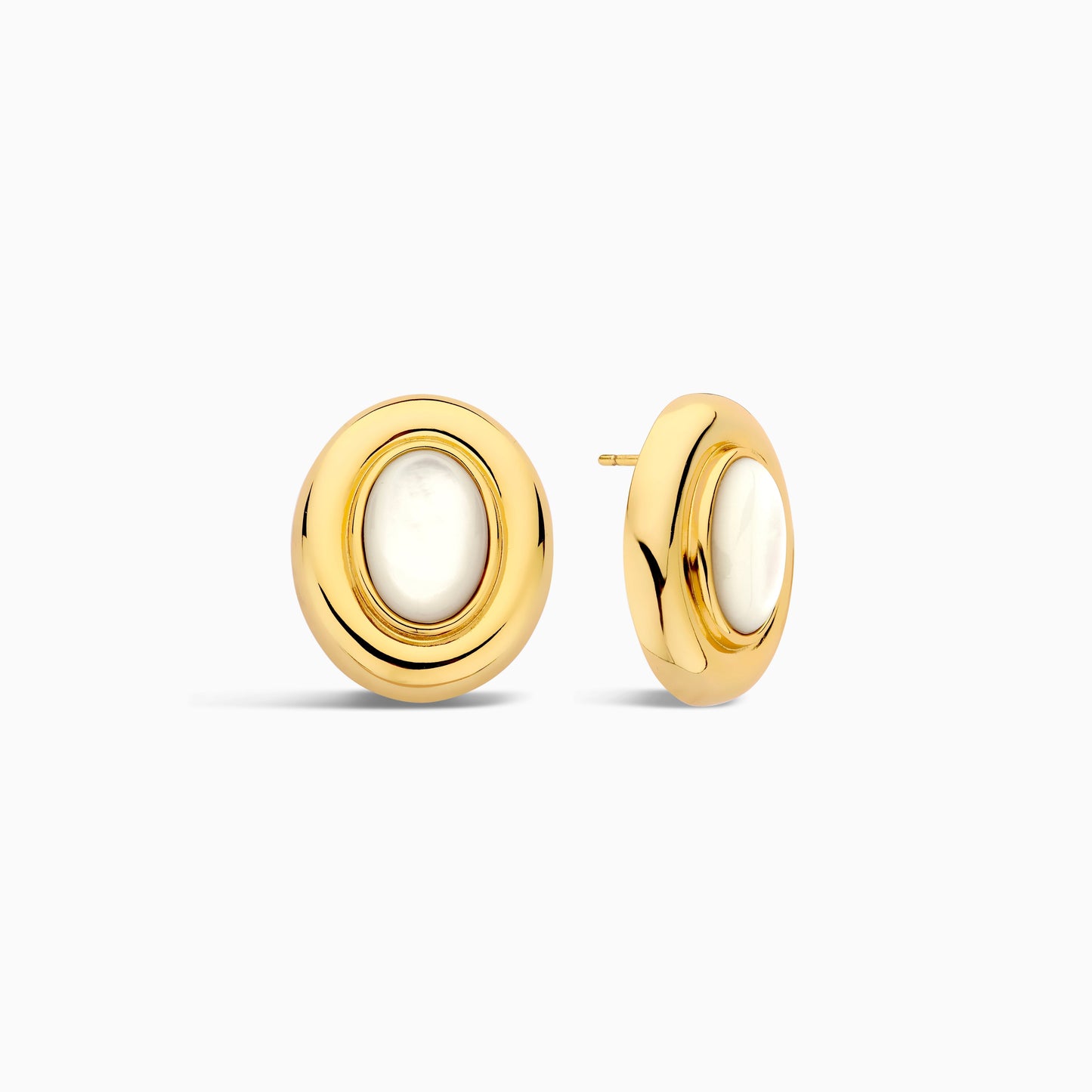 Lynor™ | Giselle Pearl Earrings – 14K Gold Elegance with Timeless Grace