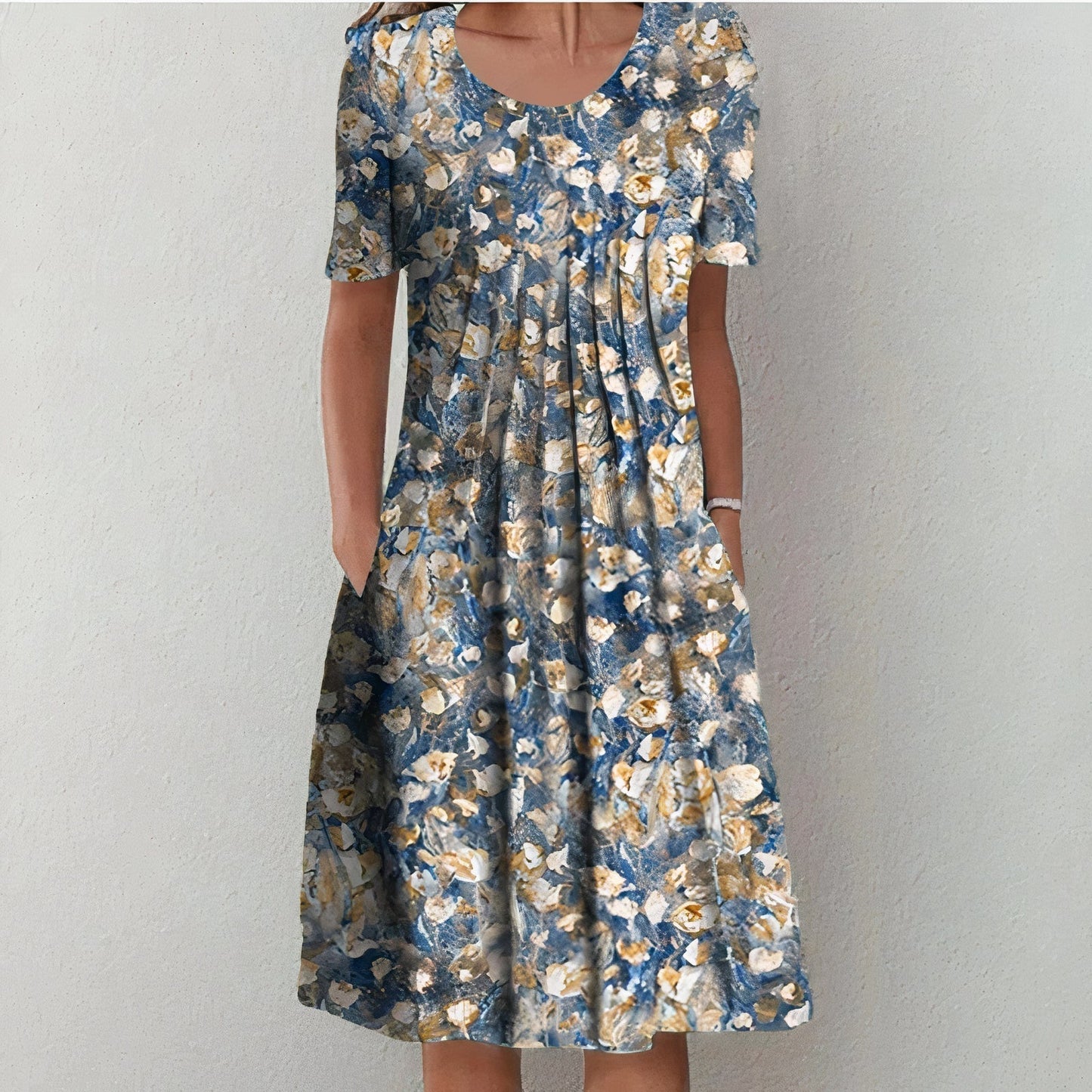 Lynor™ | Flattering Floral Dress