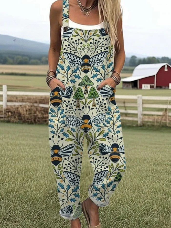 Lynor™ | Artistic Jumpsuit – Effortless Style with a Creative Edge