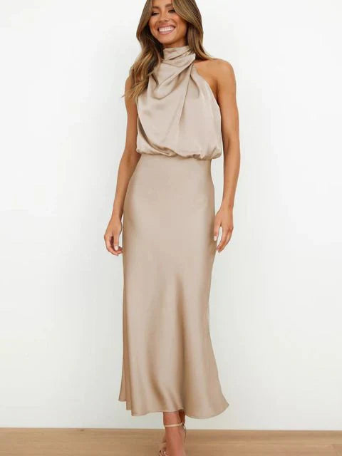 Lynor™ | Off-Shoulder Midi Dress