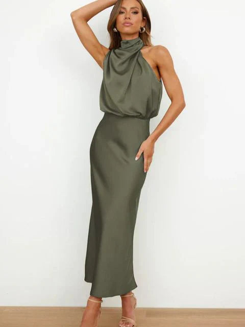 Lynor™ | Off-Shoulder Midi Dress
