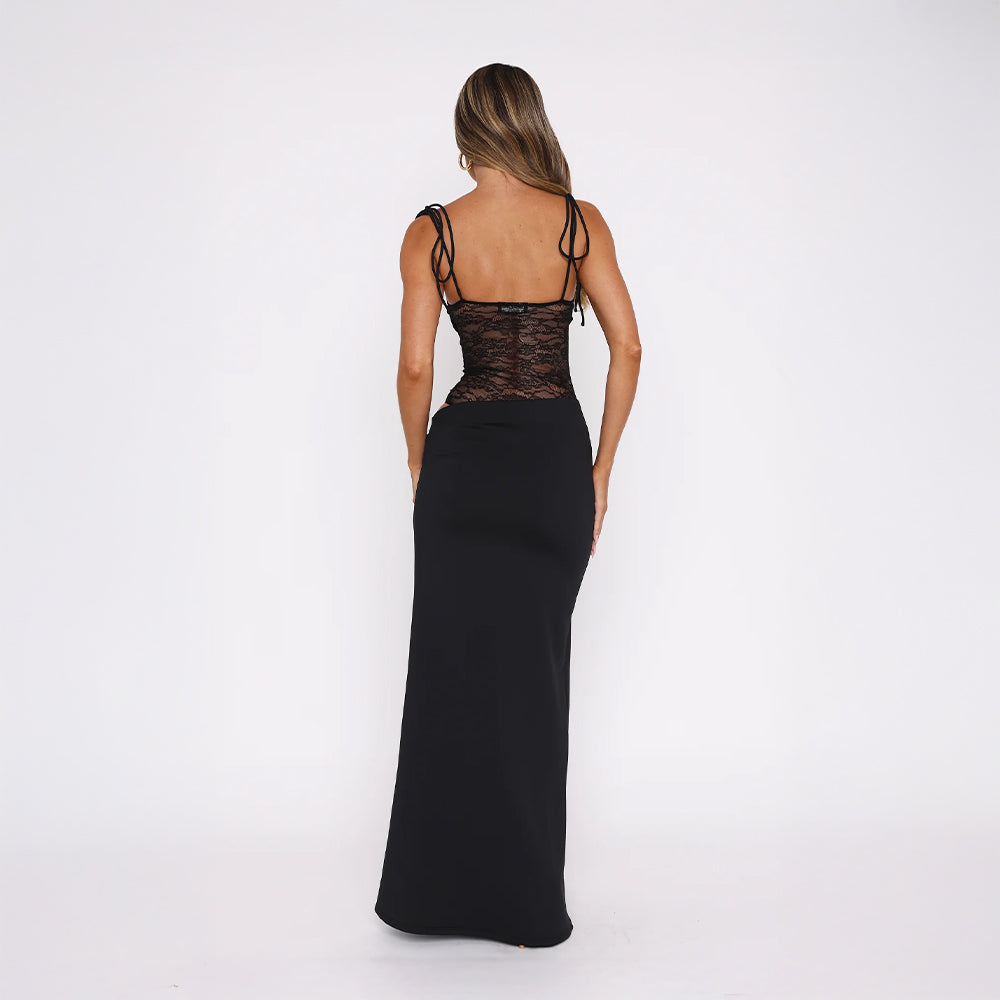 Lynor™ | Mesh Maxi Dress
