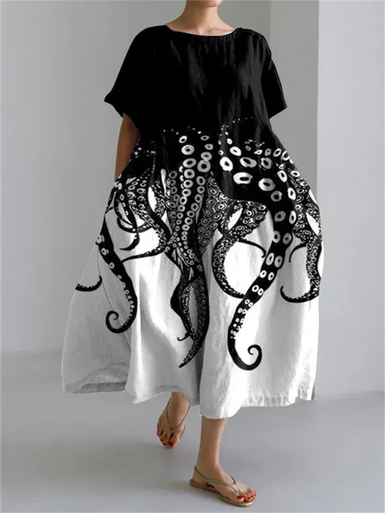 Lynor™| Artistic Summer Dress – Unique Style & Easy Movement