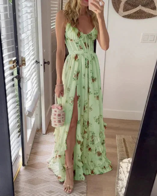Lynor™ | Floral Midi Dress