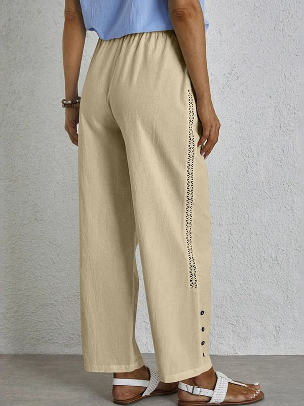 Lynor™ | Buttoned Trousers for Effortless Everyday Elegance