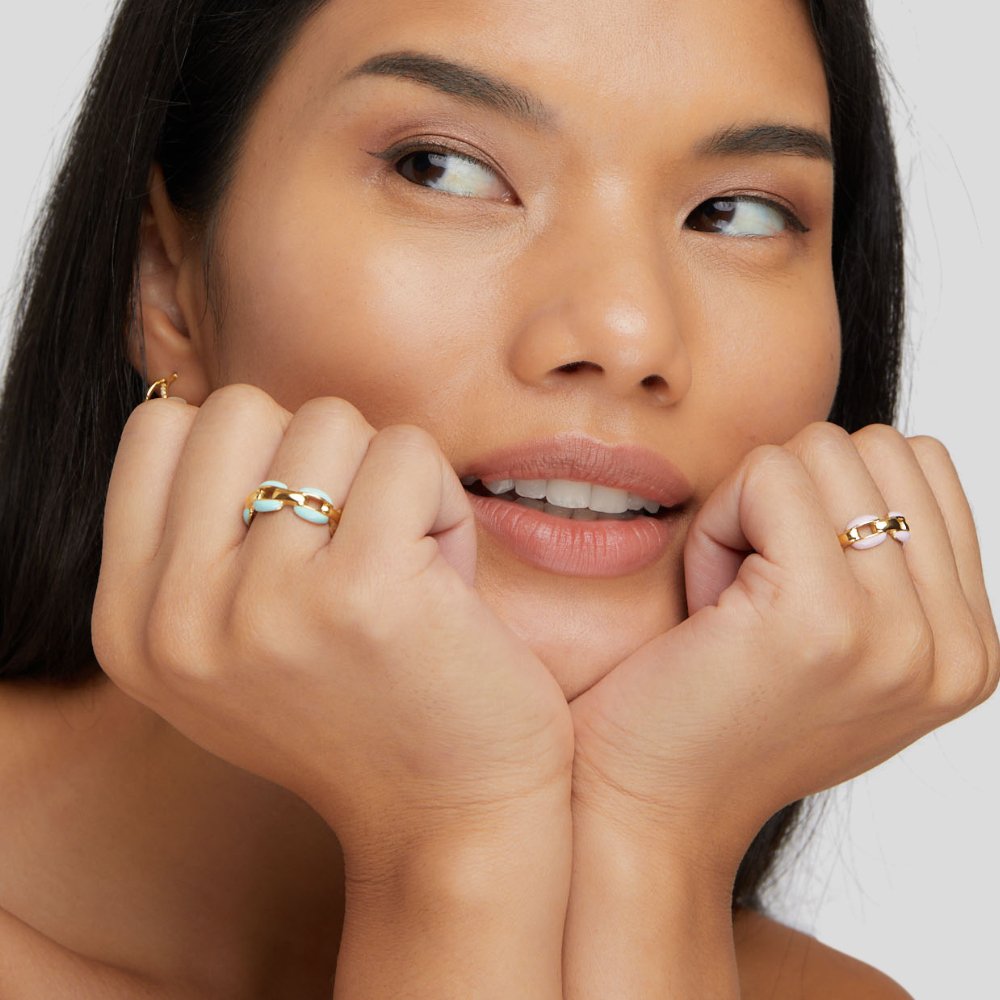 Lynor™ | Blue Chain Ring