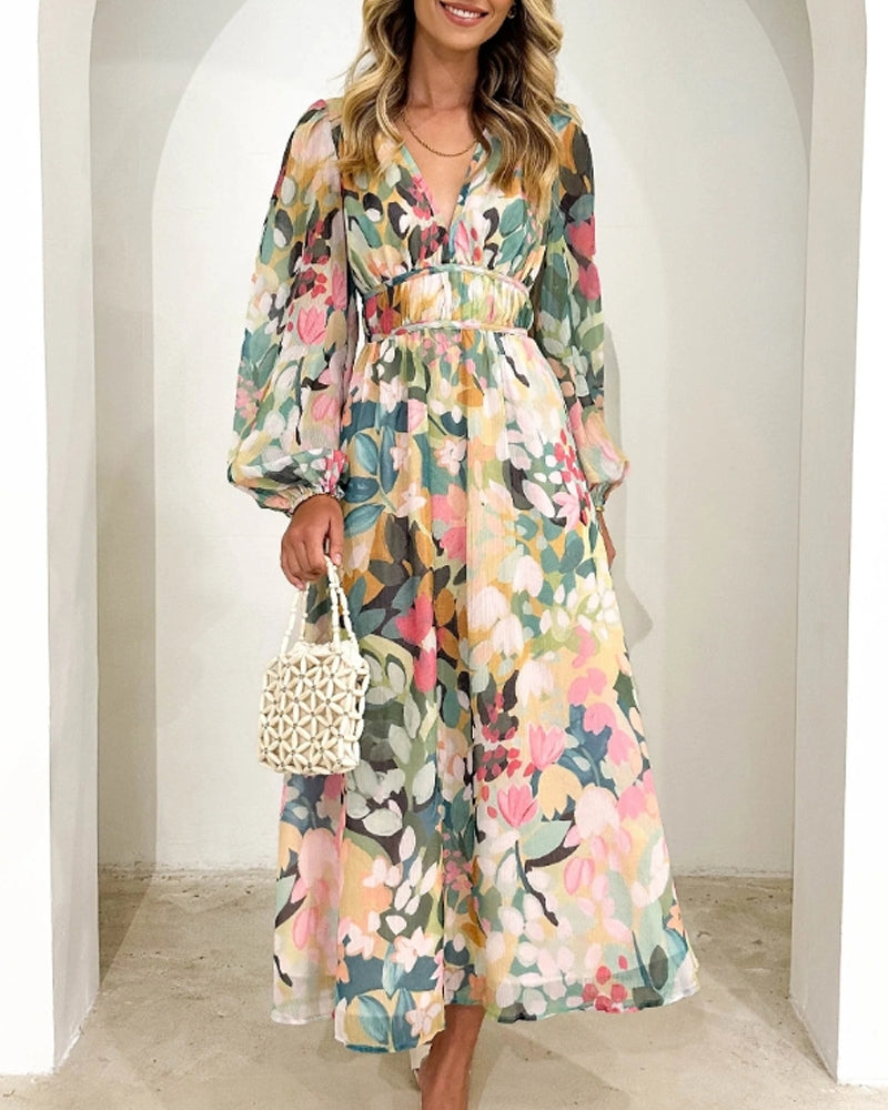 Lynor™ | Boho Chic Maxi Dress – Free-Spirited Elegance with Effortless Flow