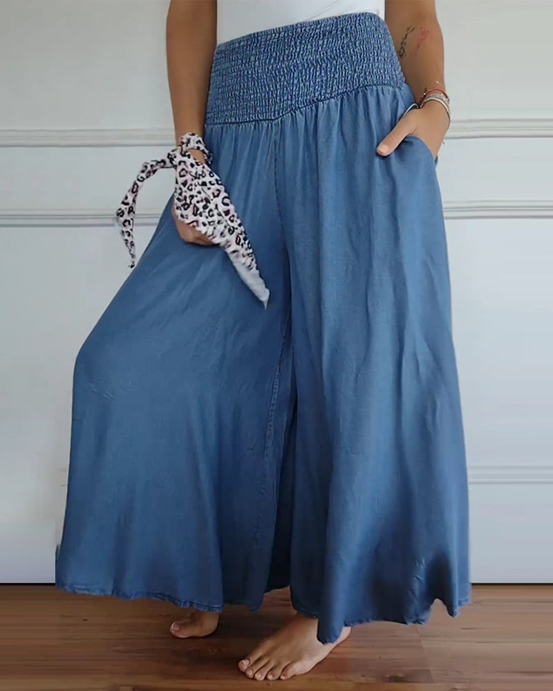 Lynor™ Elastic Waistband Pants – Comfort Meets Style