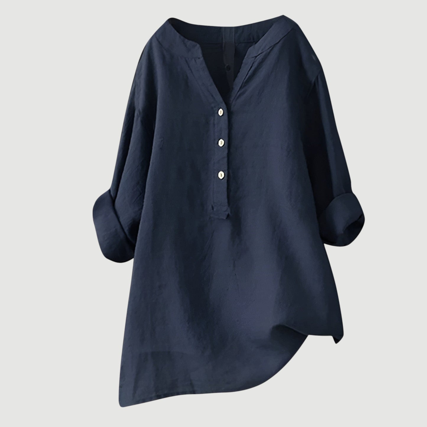 Lynor™ | Airy & Comfortable Linen Top – Lightweight Natural Fabric for Everyday Ease