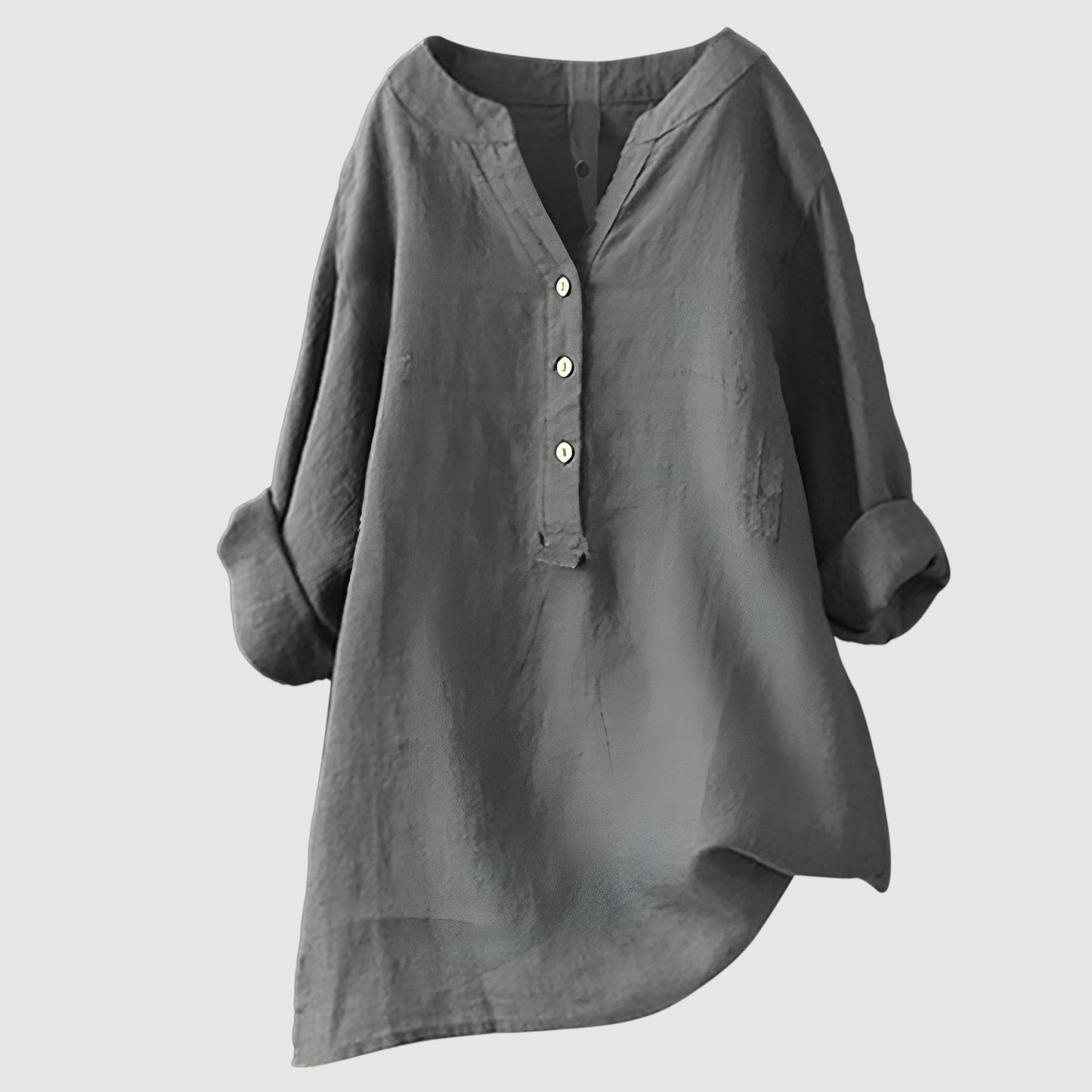 Lynor™ | Airy & Comfortable Linen Top – Lightweight Natural Fabric for Everyday Ease