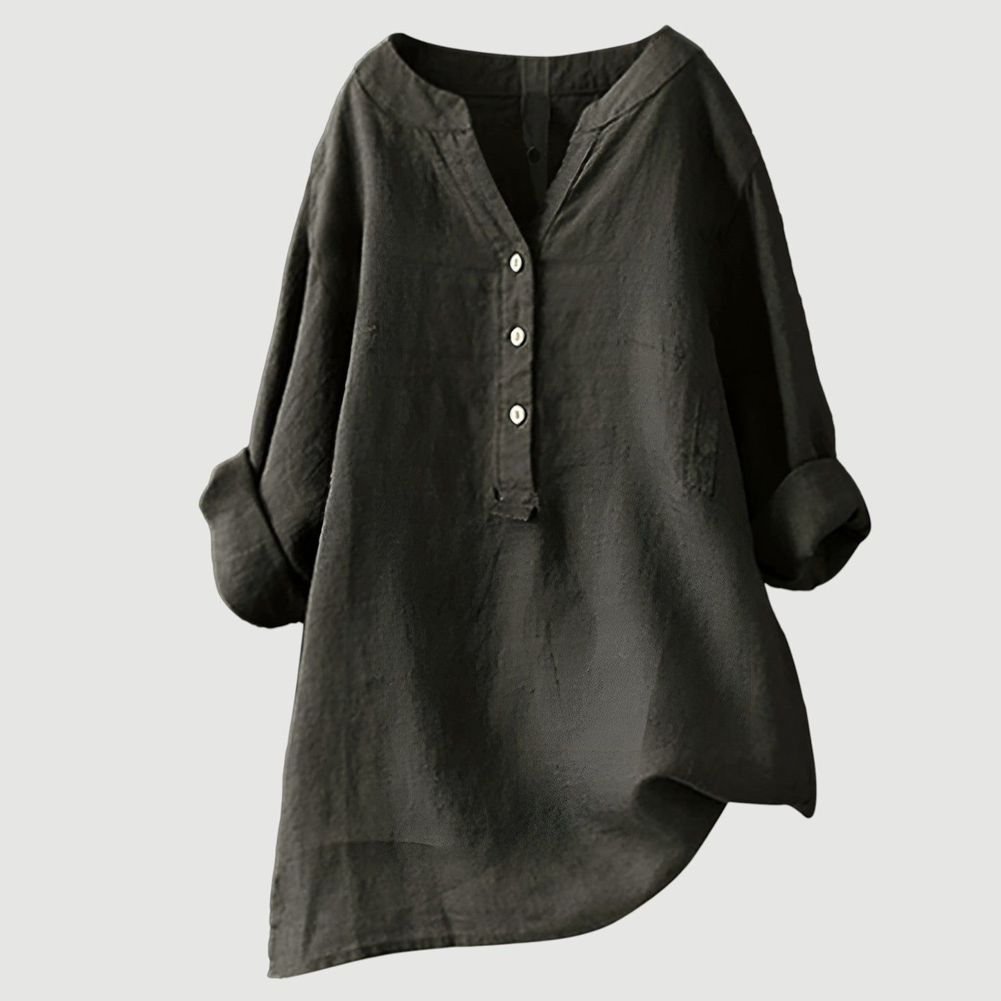 Lynor™ | Airy & Comfortable Linen Top – Lightweight Natural Fabric for Everyday Ease