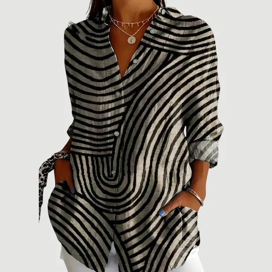 Lynor™ | Colorful Design Blouse Amalie