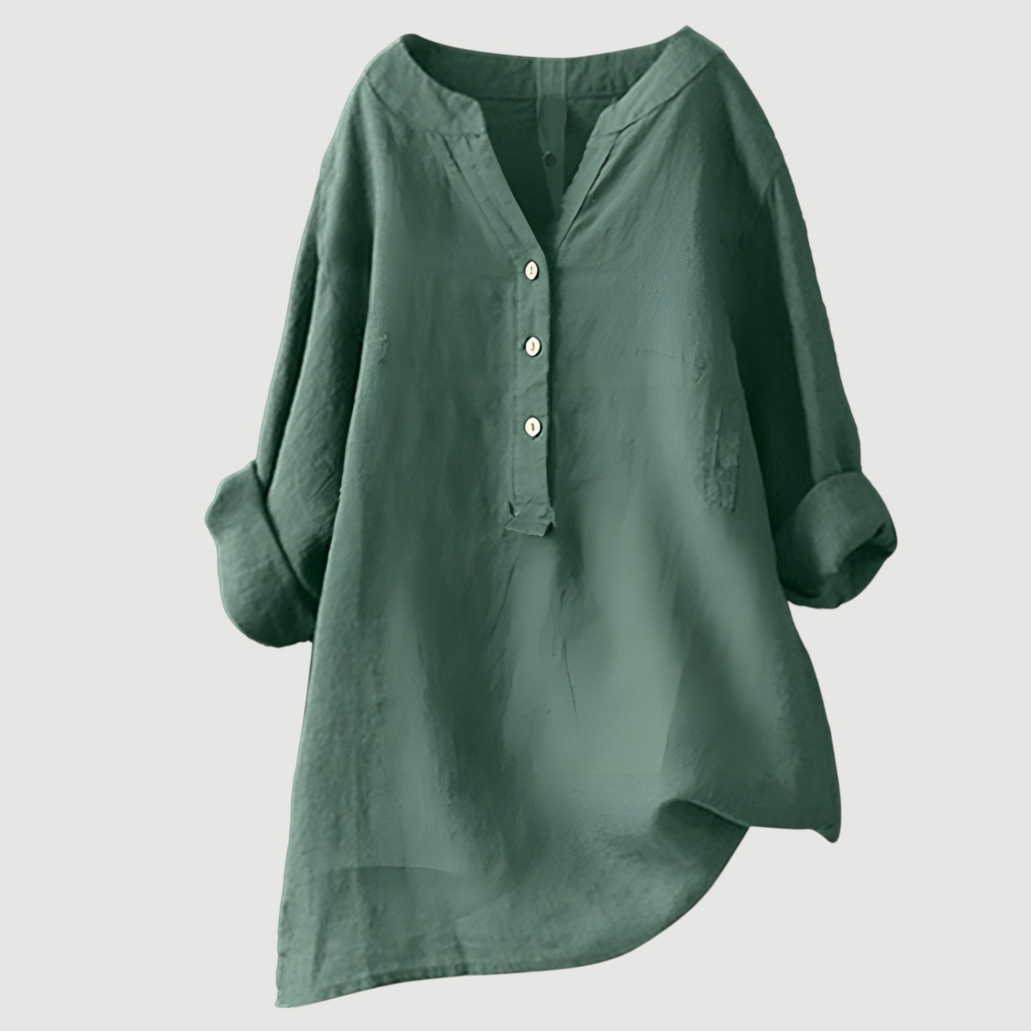 Lynor™ | Airy & Comfortable Linen Top – Lightweight Natural Fabric for Everyday Ease