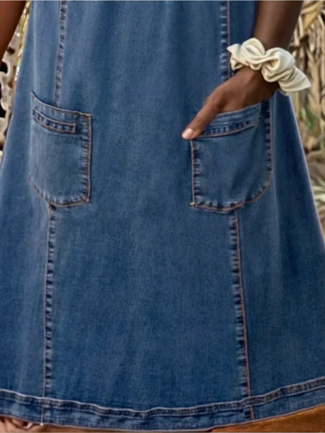 Lynor™ | Soft Denim Dress