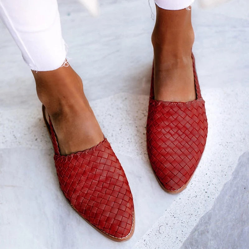 Lynor™ | Woven Chic Loafer Step Easy