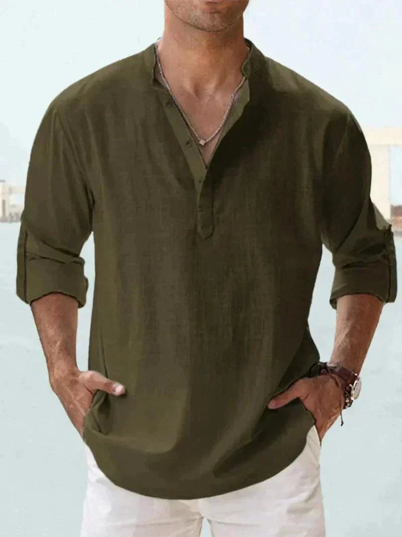 Lynor™ | Elegant Linen Shirt