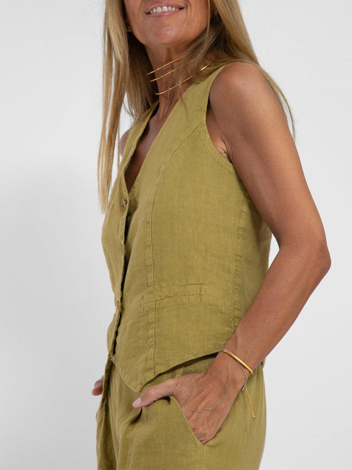 Lynor™ | Vest & Palazzo Pants Casual Set