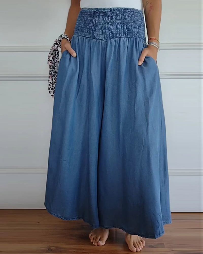 Lynor™ Elastic Waistband Pants – Comfort Meets Style