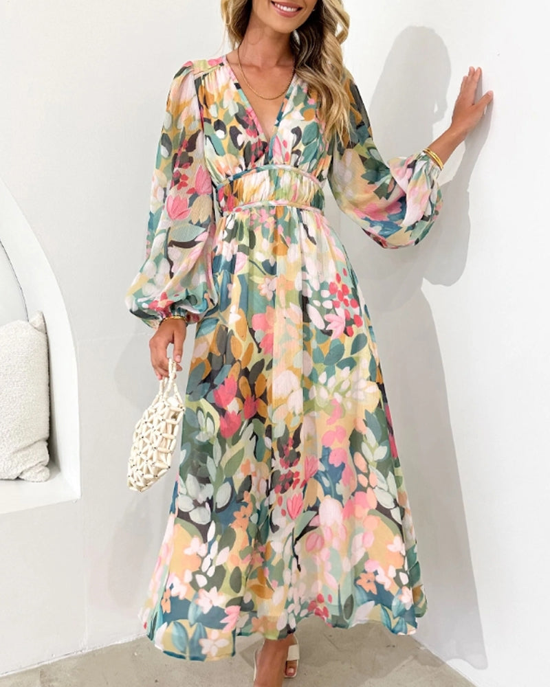 Lynor™ | Boho Chic Maxi Dress – Free-Spirited Elegance with Effortless Flow