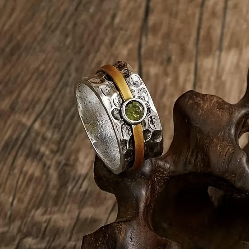 Lynor™ | Elegant Green Zirconia Ring