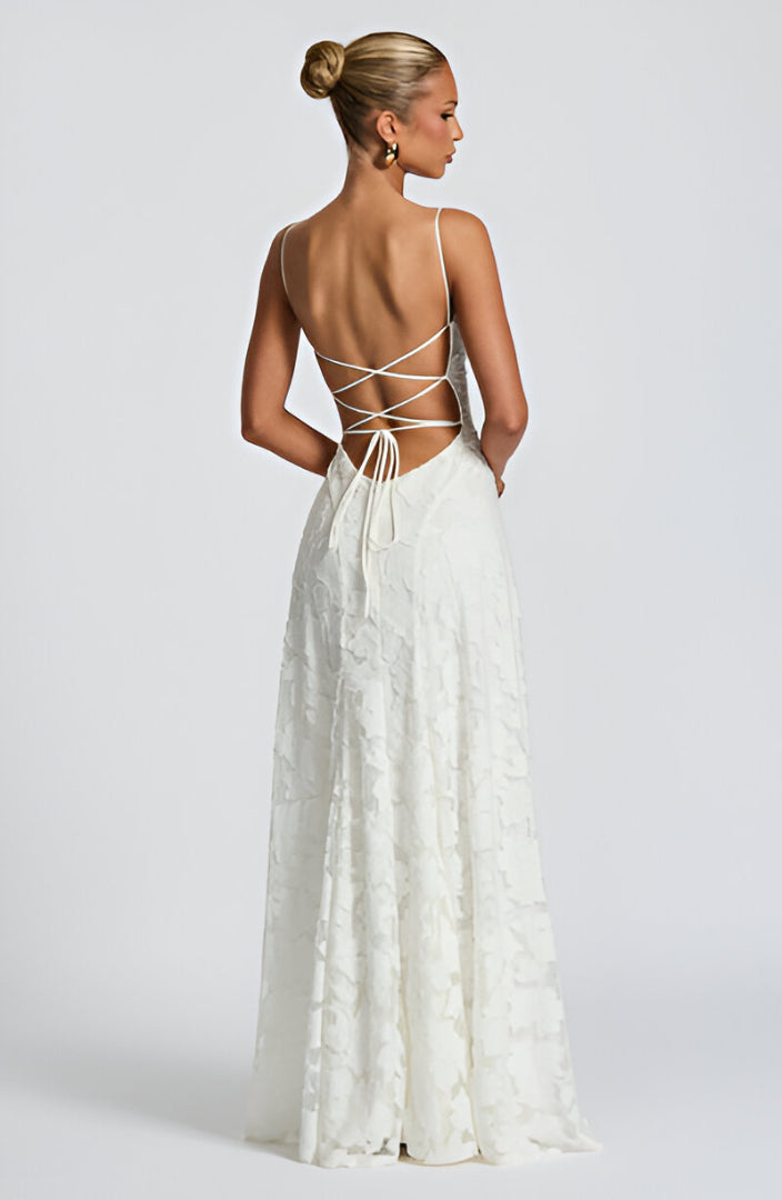 Lynor™ | Lace Maxi Dress