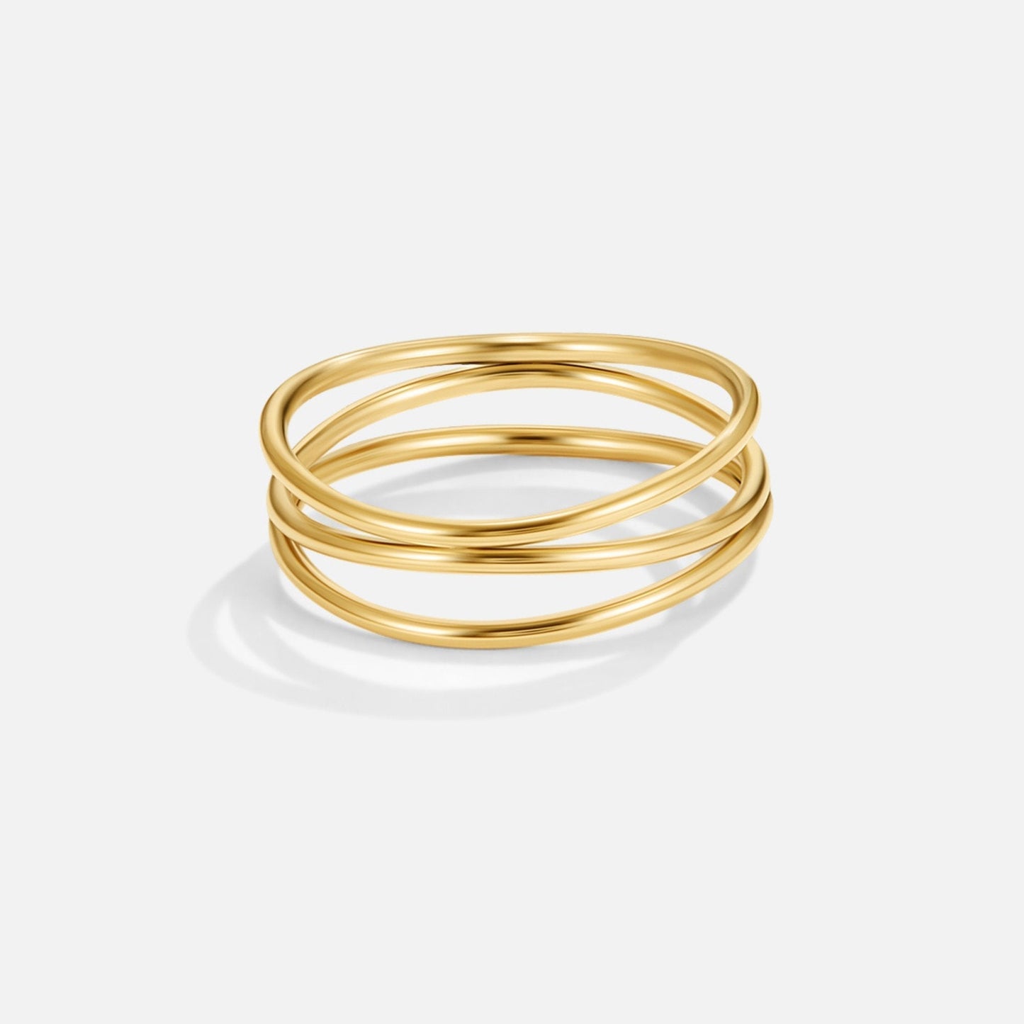 Lynor™ | Infinity Loop Gold Earrings