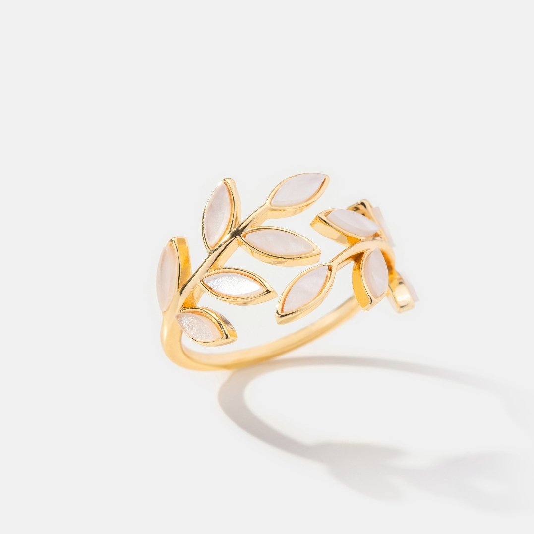 Lynor™ | Gold Leaf Ring