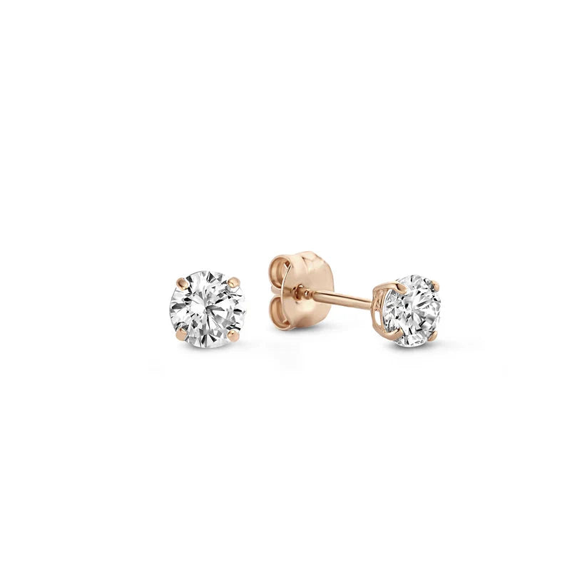 Lynor™ | Moonbeam Stone Earrings – Elegant 14K Gold with a Celestial Glow