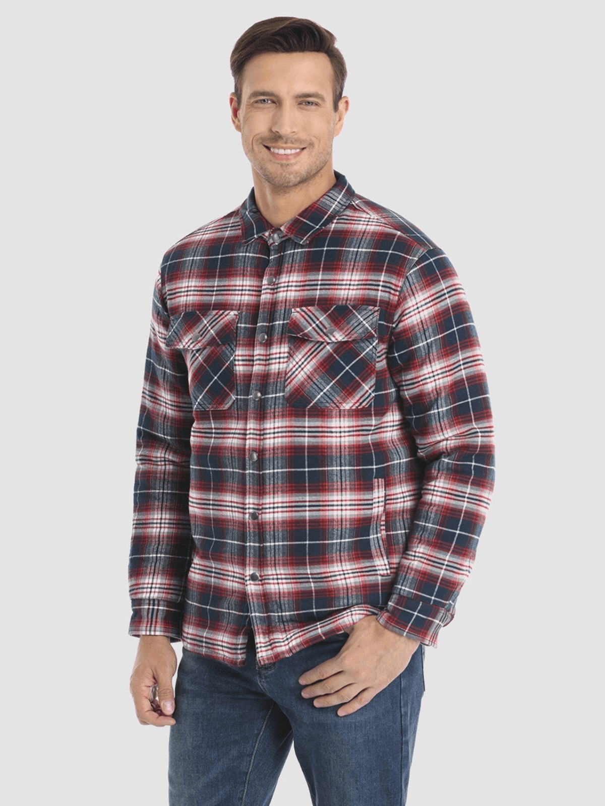 Lynor ™| Striped Flannel Jacket