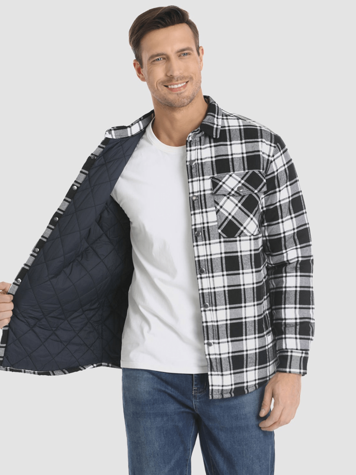 Lynor ™| Striped Flannel Jacket
