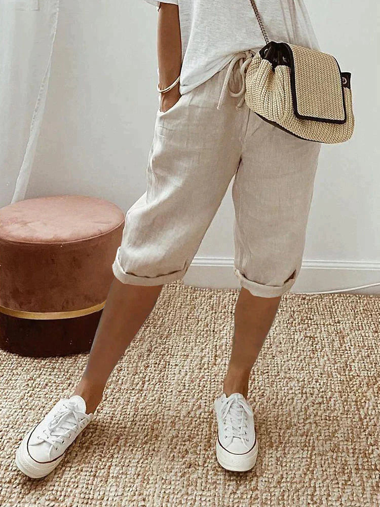 Lynor™ | Cotton-Linen Women's Pants